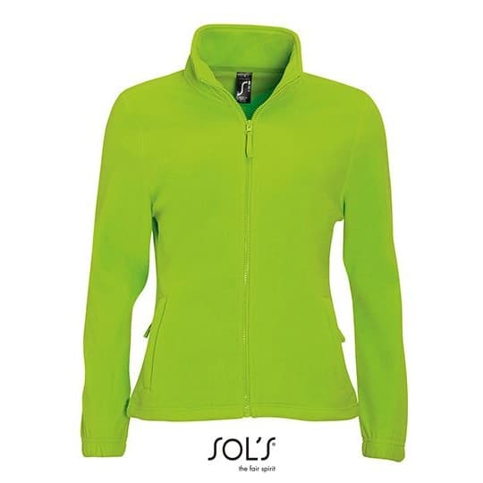 SOL´S Women´s Fleece Jacket North – Lime