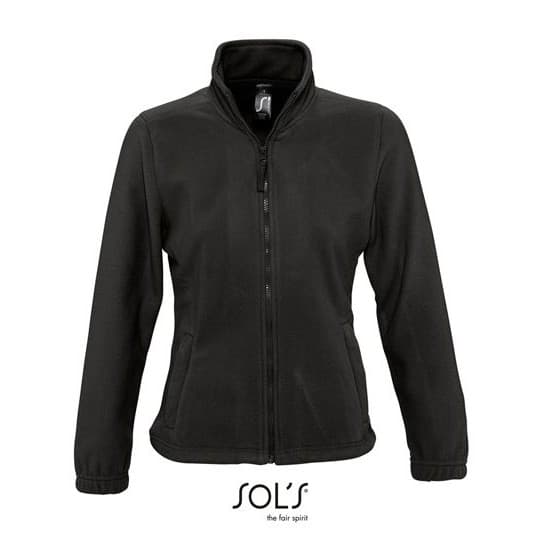 SOL´S Women´s Fleece Jacket North – Black