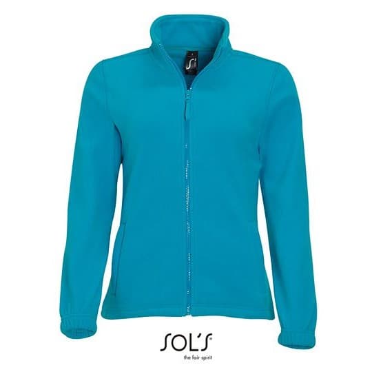 SOL´S Women´s Fleece Jacket North – Aqua