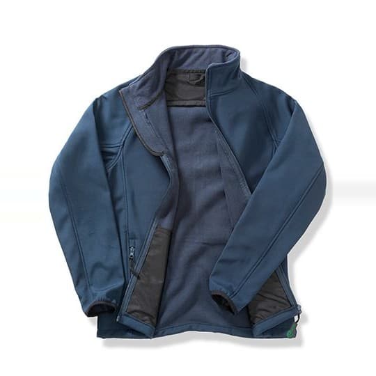 Result Recycled Women´s Printable Softshell Jacket with Recycled Fleece Inner – Navy / Navy