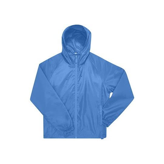 B&C BE INSPIRED #Reset Windbreaker – Lake Blue