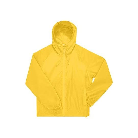 B&C BE INSPIRED #Reset Windbreaker – Pop Yellow