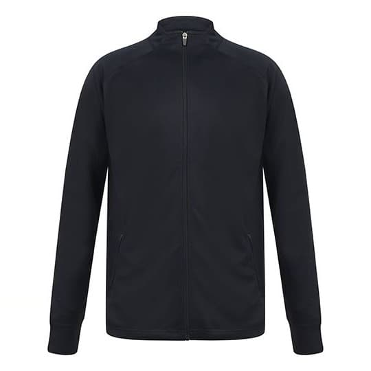 Finden+Hales Adults Knitted Tracksuit Top – Navy