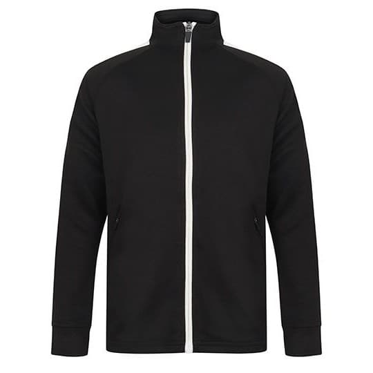 Finden+Hales Kids Knitted Tracksuit Top – Black / White