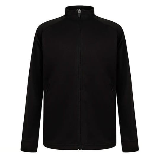 Finden+Hales Kids Knitted Tracksuit Top – Black