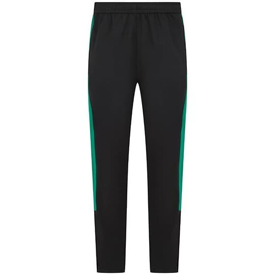 Finden+Hales Adults Knitted Tracksuit Pants – Black / Emerald