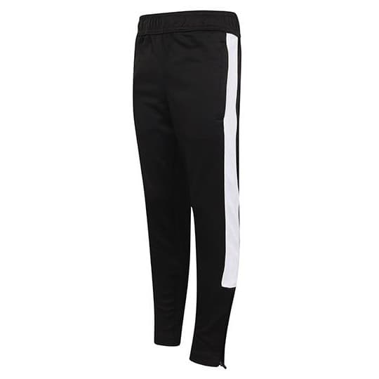 Finden+Hales Kids Knitted Tracksuit Pants – Black / White