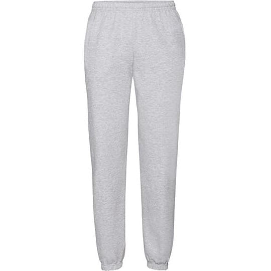 Fruit of the Loom Classic Elasticated Cuff Jog Pants – Heather Grey