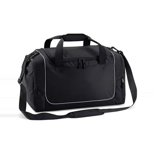 Quadra Teamwear Locker Bag – Black / Light Grey