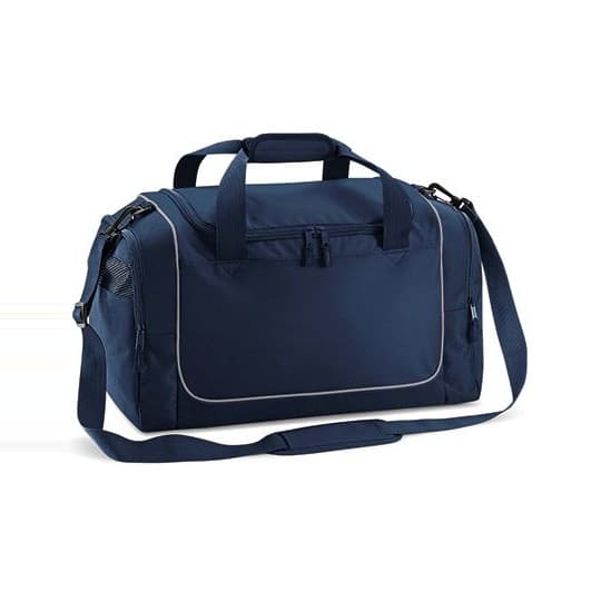 Quadra Teamwear Locker Bag – French Navy / Light Grey