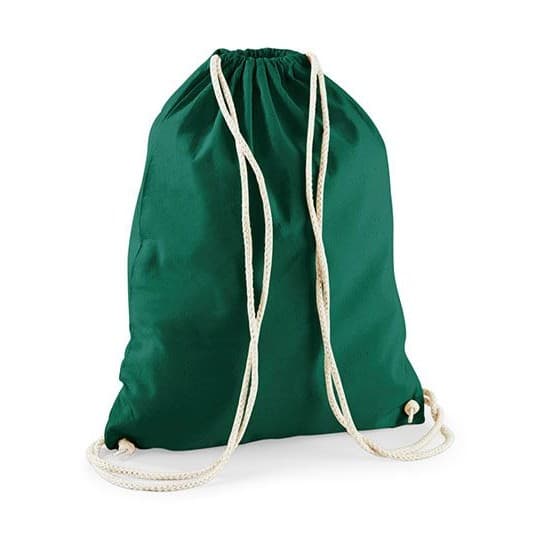 Westford Mill Cotton Gymsac – Bottle Green
