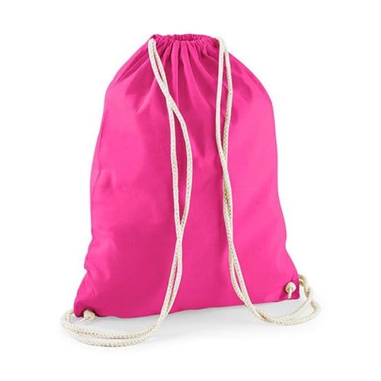 Westford Mill Cotton Gymsac – Fuchsia