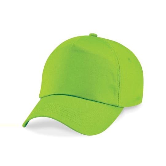 Beechfield Original 5 Panel Cap – Lime Green