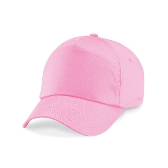 Beechfield Junior Original 5 Panel Cap – Classic Pink