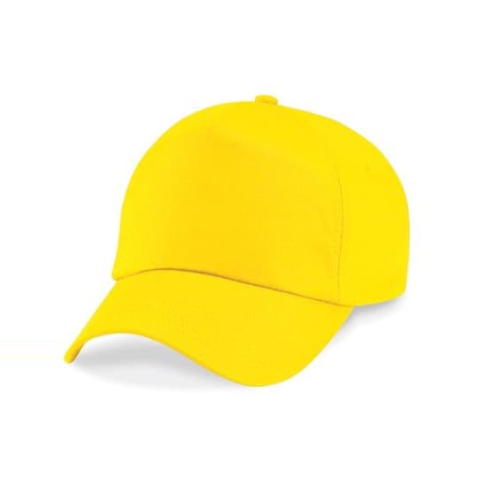 Beechfield Junior Original 5 Panel Cap – Yellow