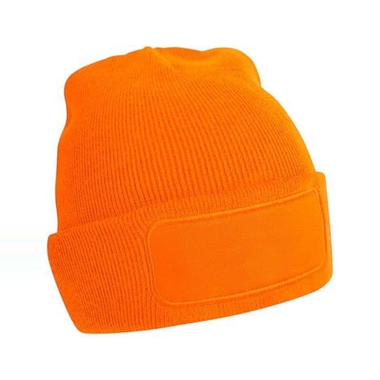 Beechfield Original Patch Beanie – Orange