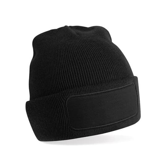 Beechfield Original Patch Beanie – Black