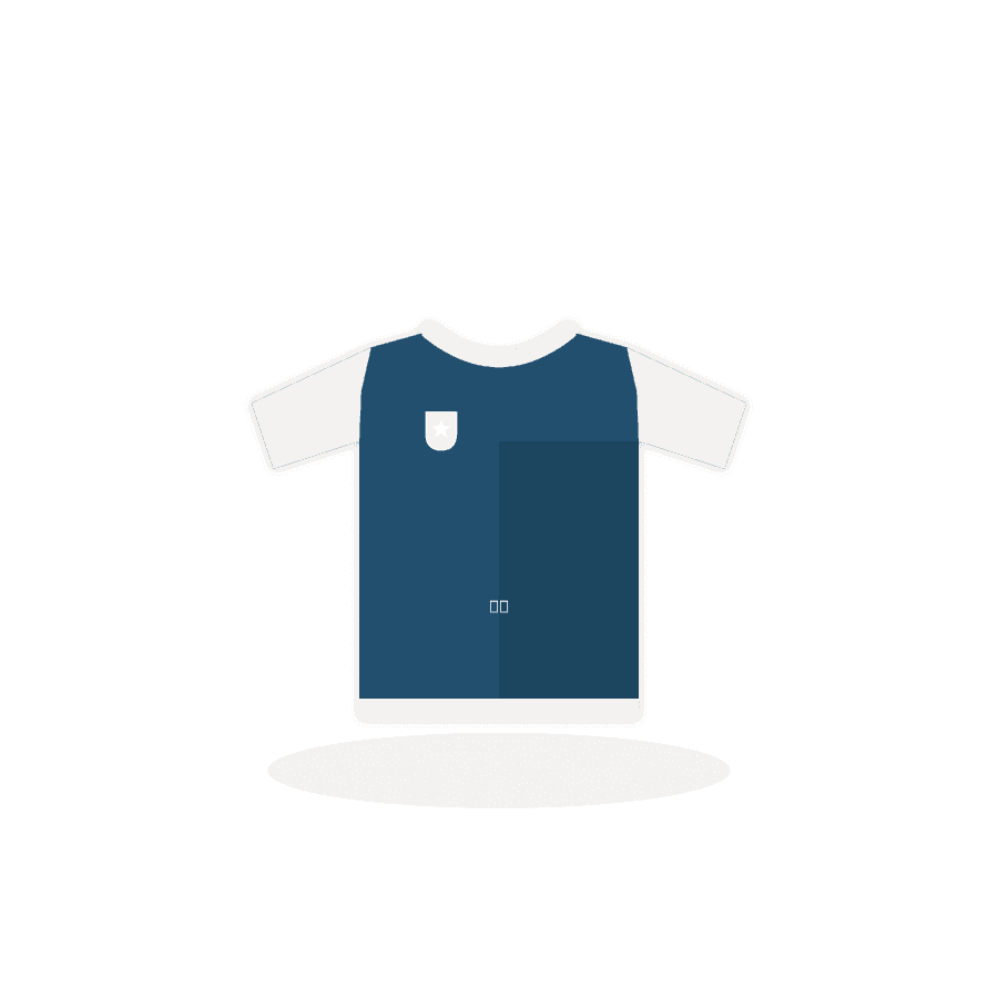 Aufwärmshirt Warmup in Navy