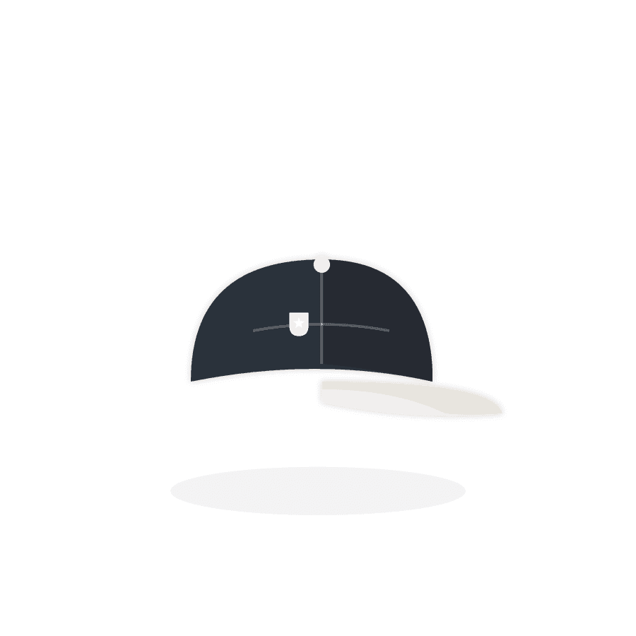 Cap Team in Schwarz