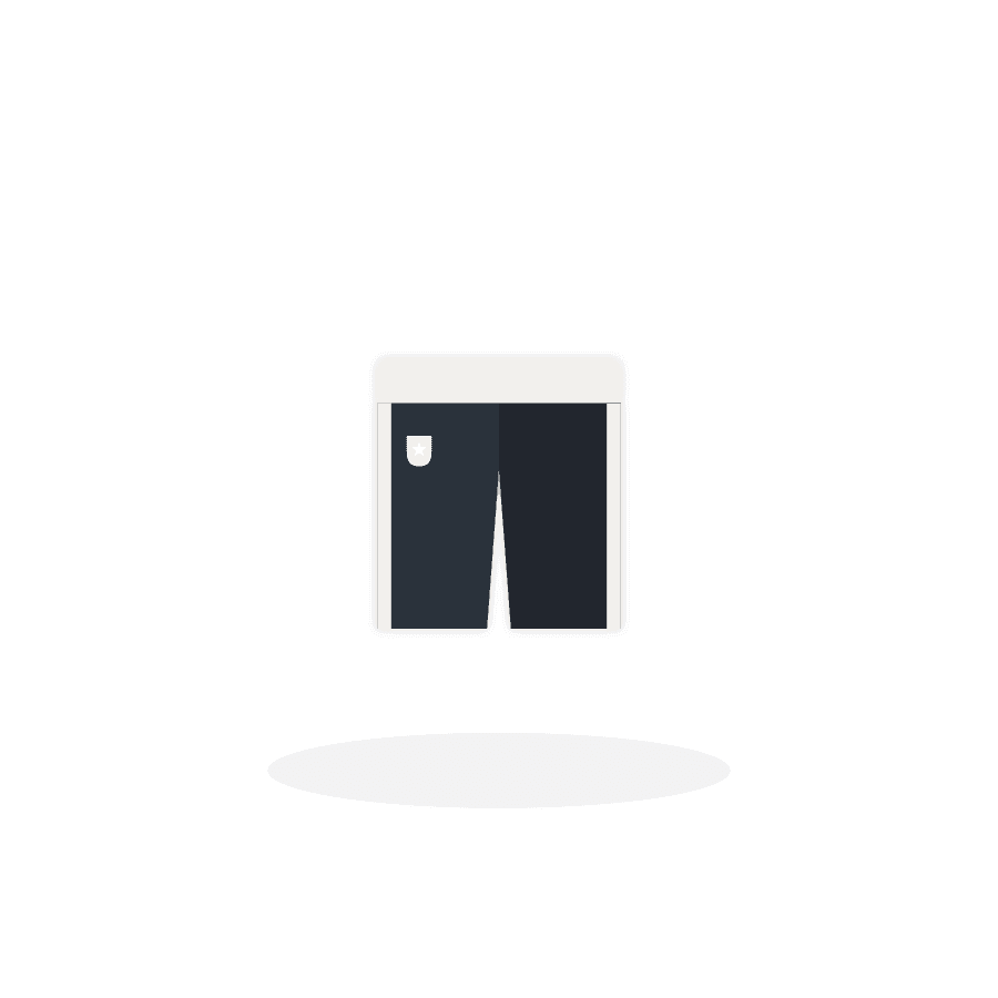 Spielshorts Core in Schwarz