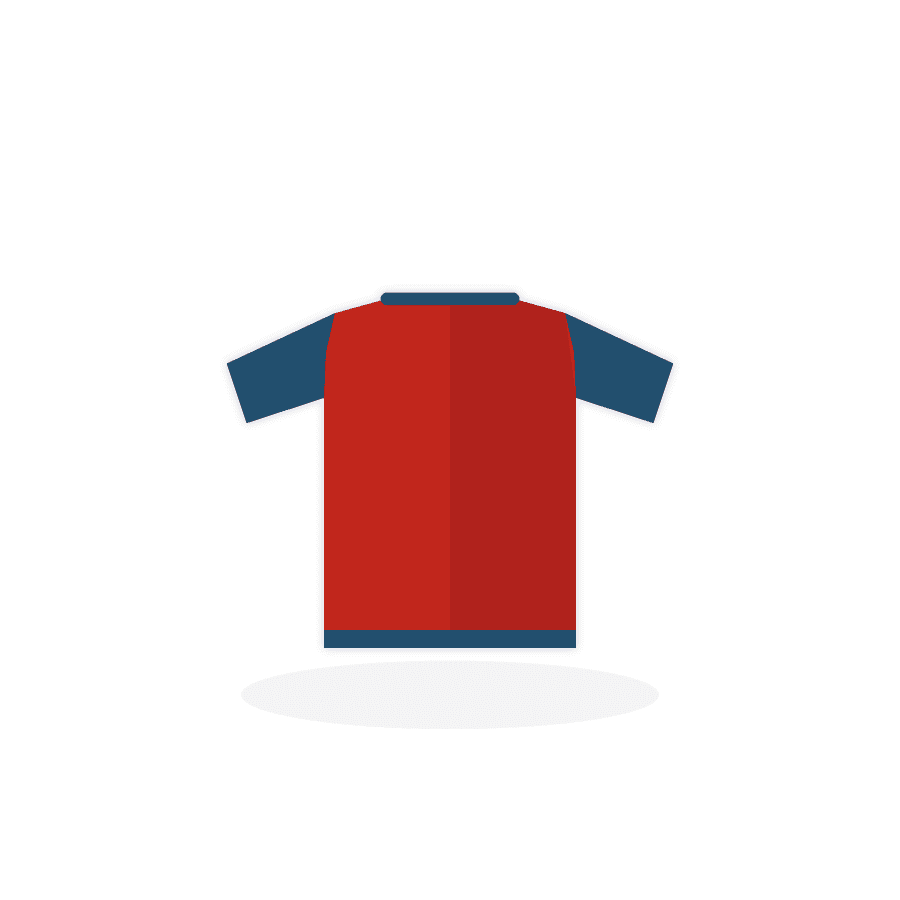 Heimtrikot Matchday – Rückansicht in Rot