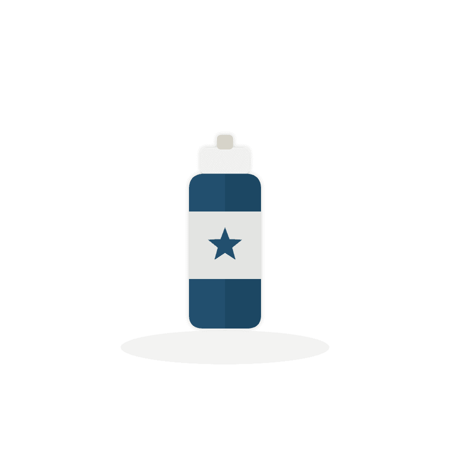 Trinkflasche Hydro 0,7 l in Navy