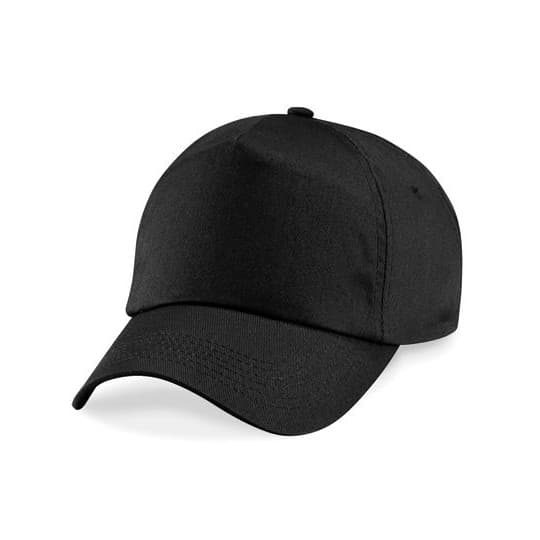 Beechfield Original 5 Panel Cap – Black