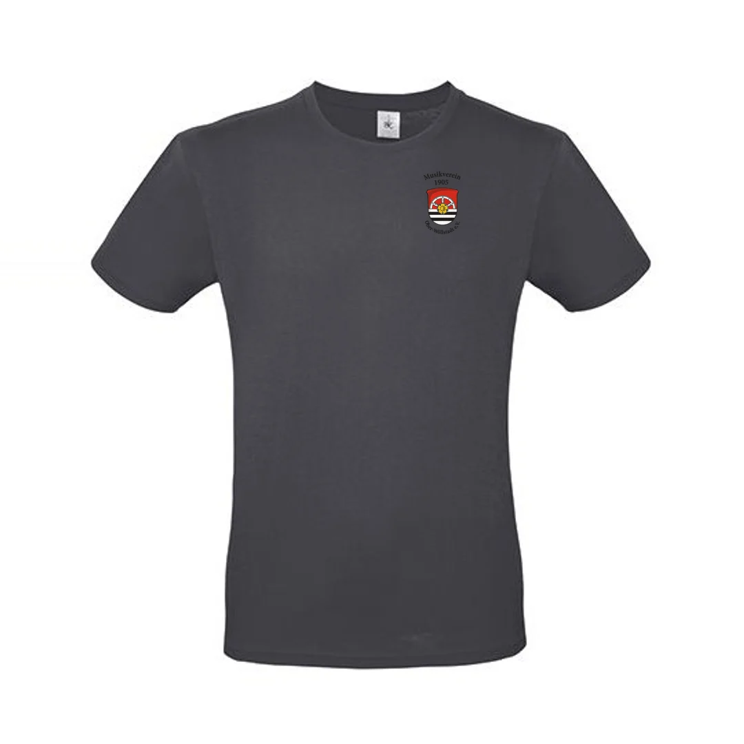B&C BE INSPIRED T-Shirt #E150 – Dark Grey (Solid)