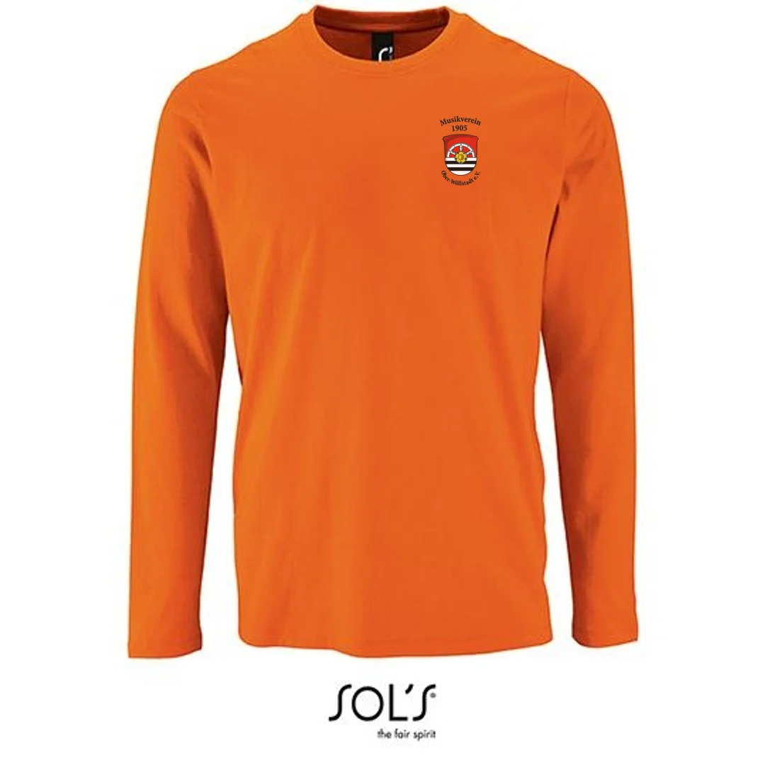 SOL´S Men´s Long Sleeve T-Shirt Imperial – Orange