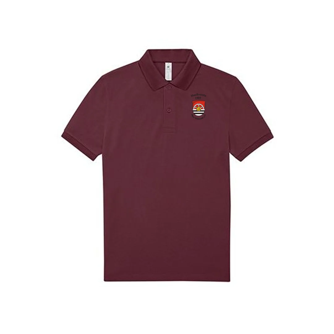 B&C BE INSPIRED My Polo 180 – Burgundy