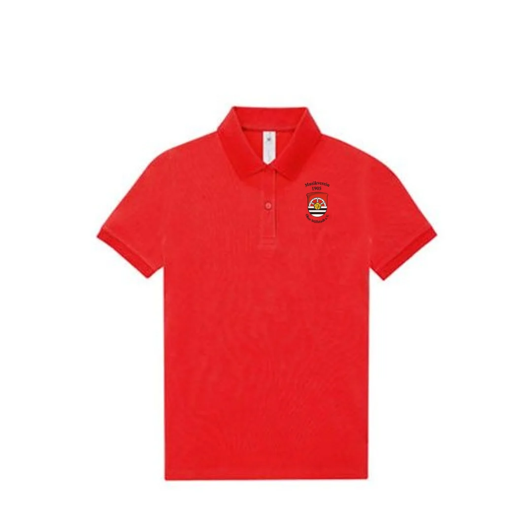 B&C BE INSPIRED My Polo 180 /Women – Red
