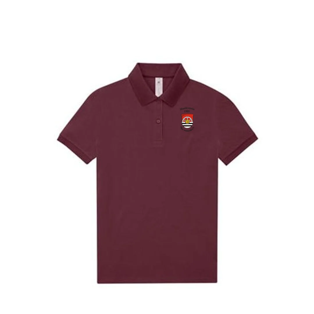 B&C BE INSPIRED My Polo 180 /Women – Burgundy