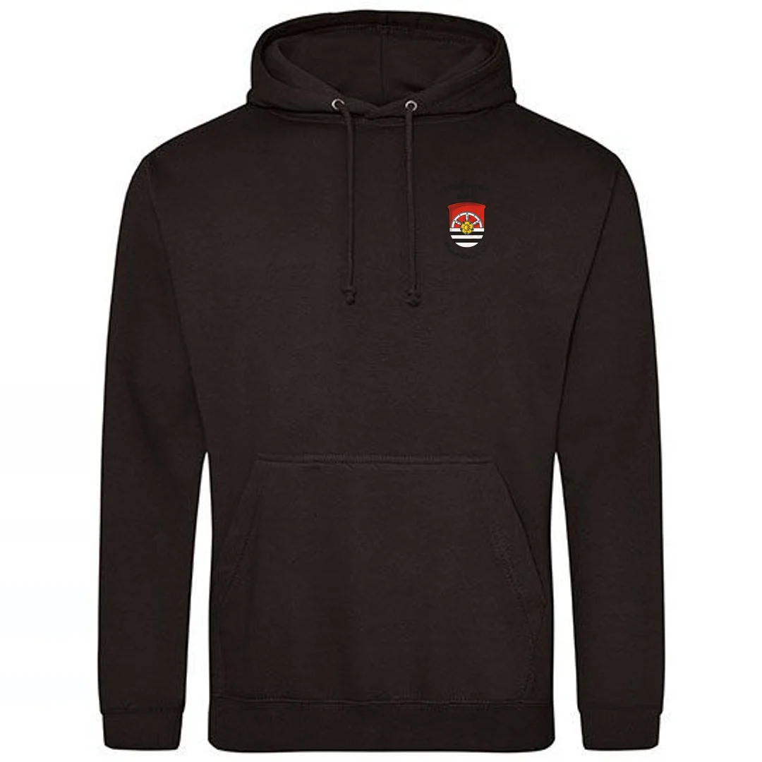 Just Hoods College Hoodie – Jet Black