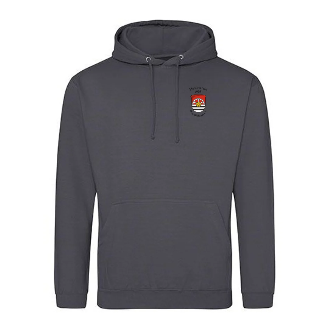 Just Hoods College Hoodie – Shark Grey