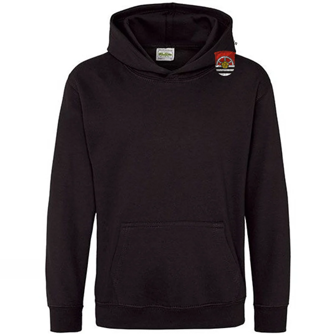 Just Hoods Kids´ Hoodie – Jet Black