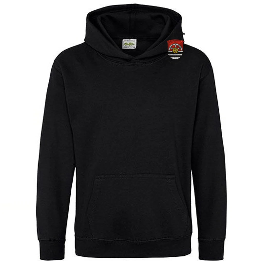 Just Hoods Kids´ Hoodie – Deep Black