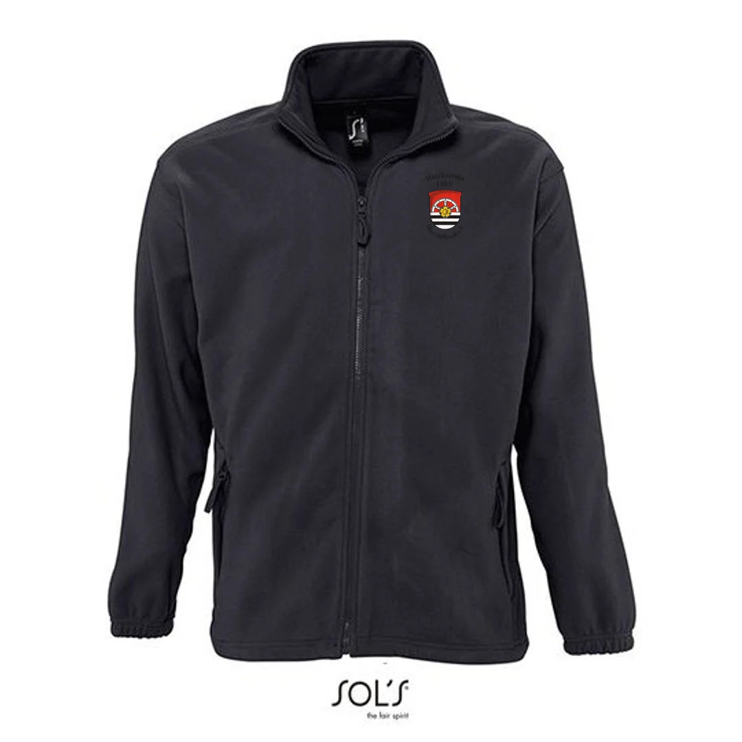 SOL´S Fleecejacket North – Charcoal Grey (Solid)