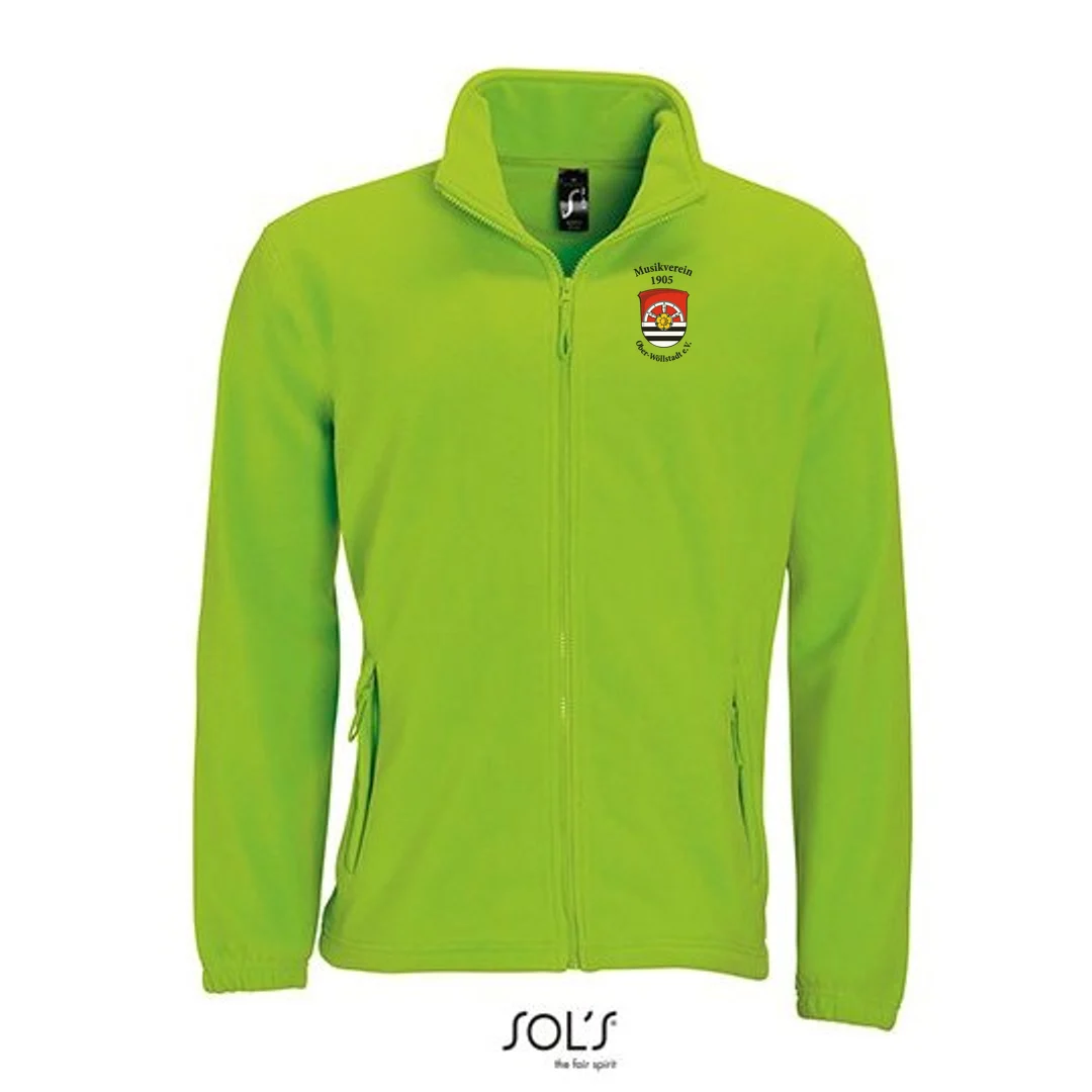 SOL´S Fleecejacket North – Lime