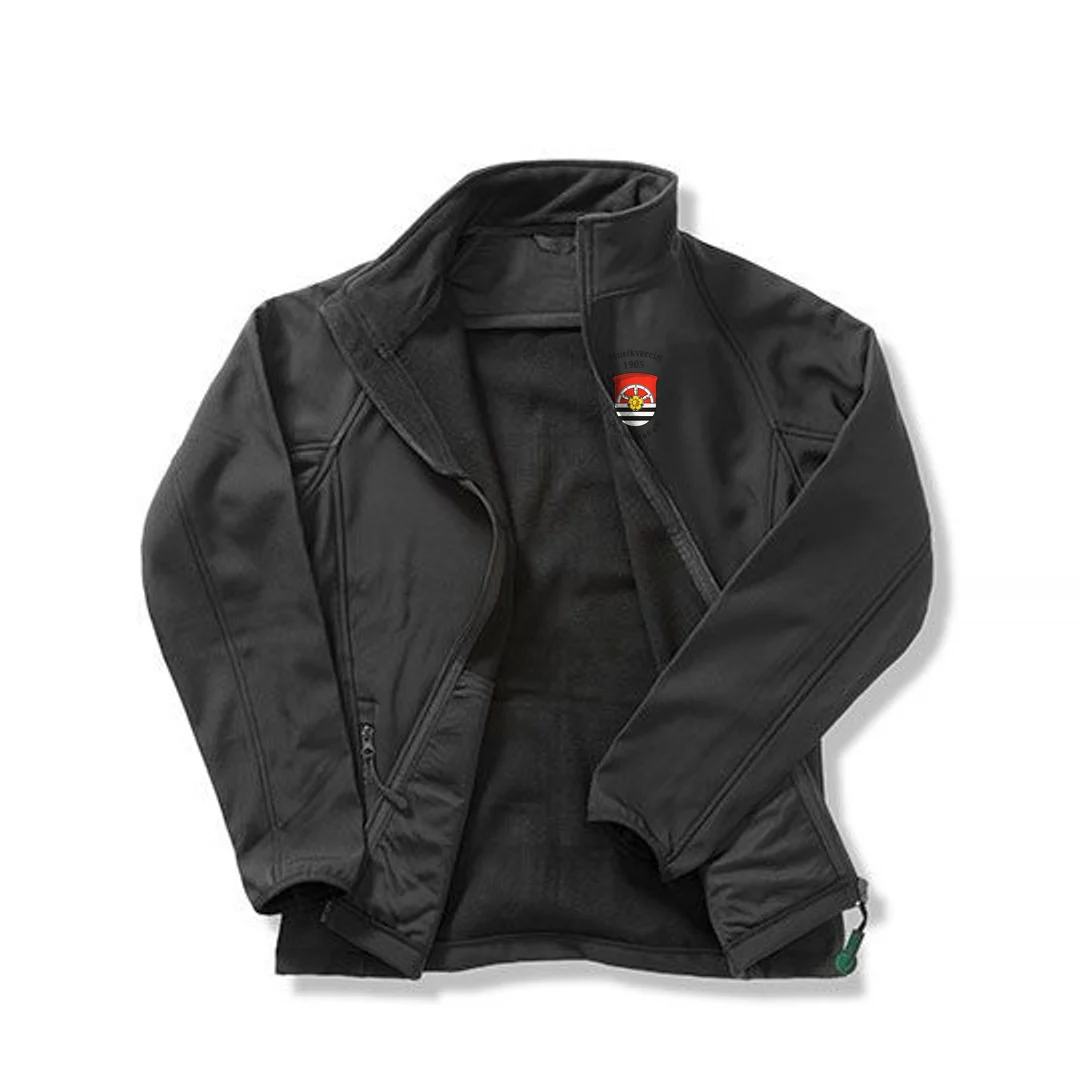 Softshelljacke in Black / Black