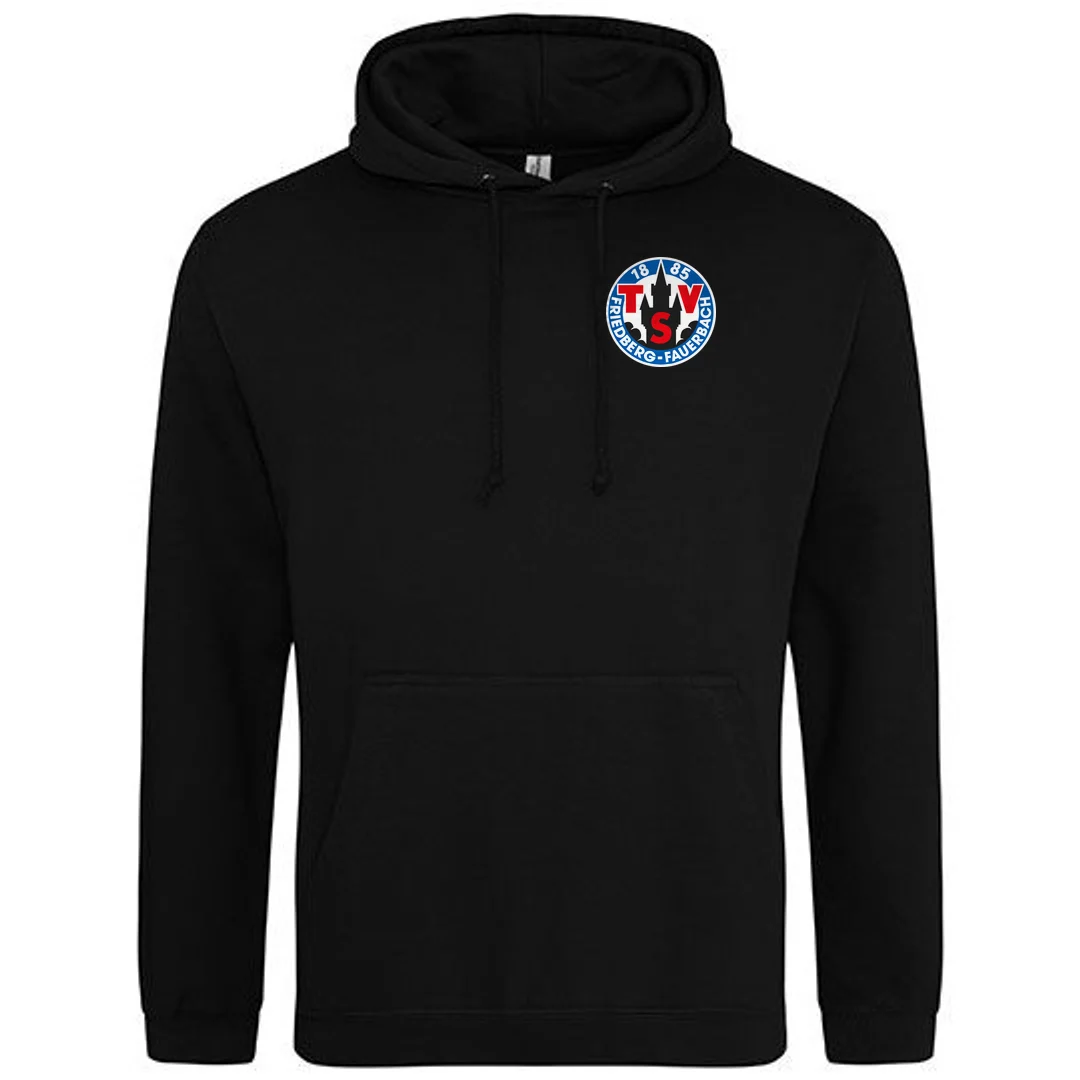Just Hoods College Hoodie – Deep Black