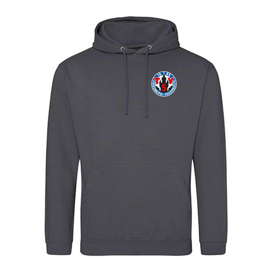 Just Hoods College Hoodie – Shark Grey