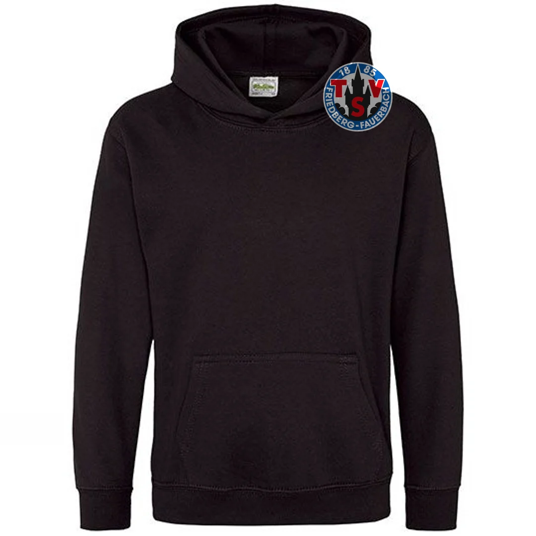 Just Hoods Kids´ Hoodie – Jet Black