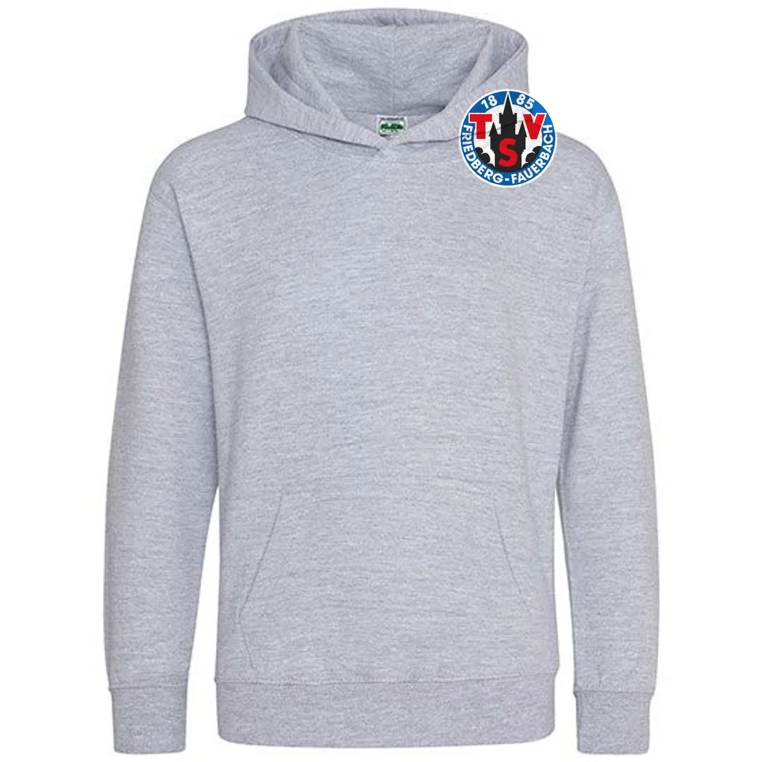Just Hoods Kids´ Hoodie – Heather Grey