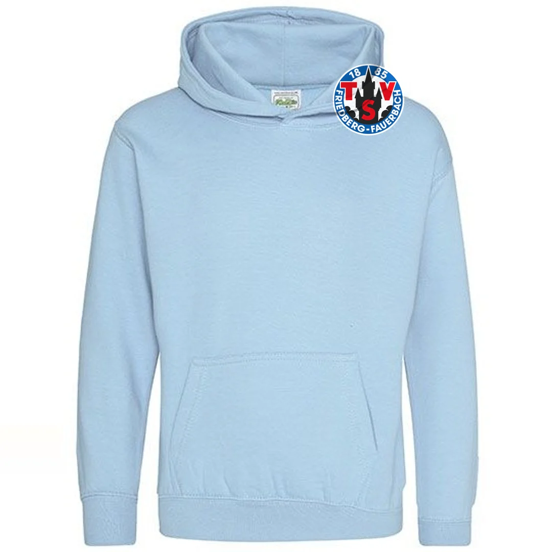 Just Hoods Kids´ Hoodie – Sky Blue