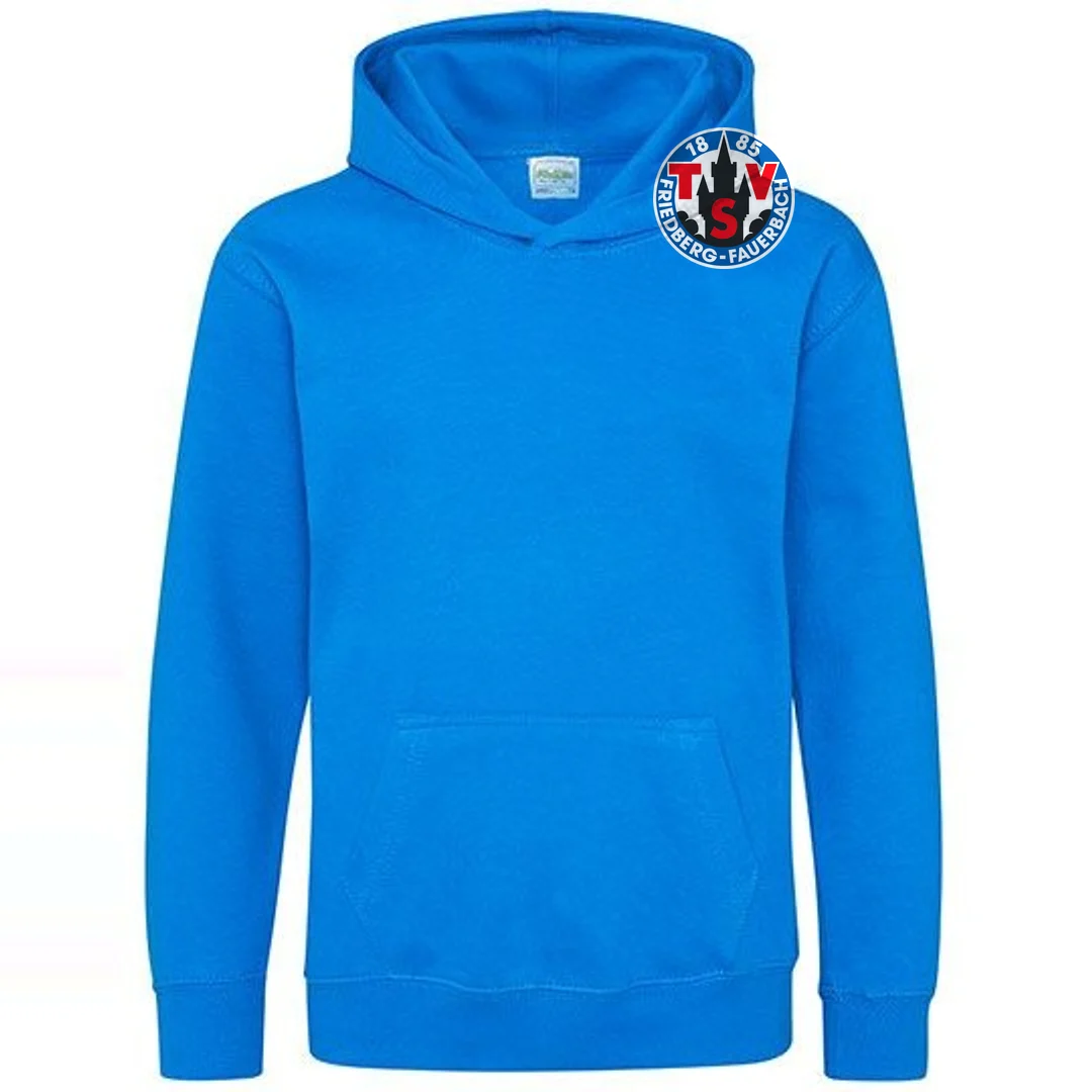 Just Hoods Kids´ Hoodie – Sapphire Blue