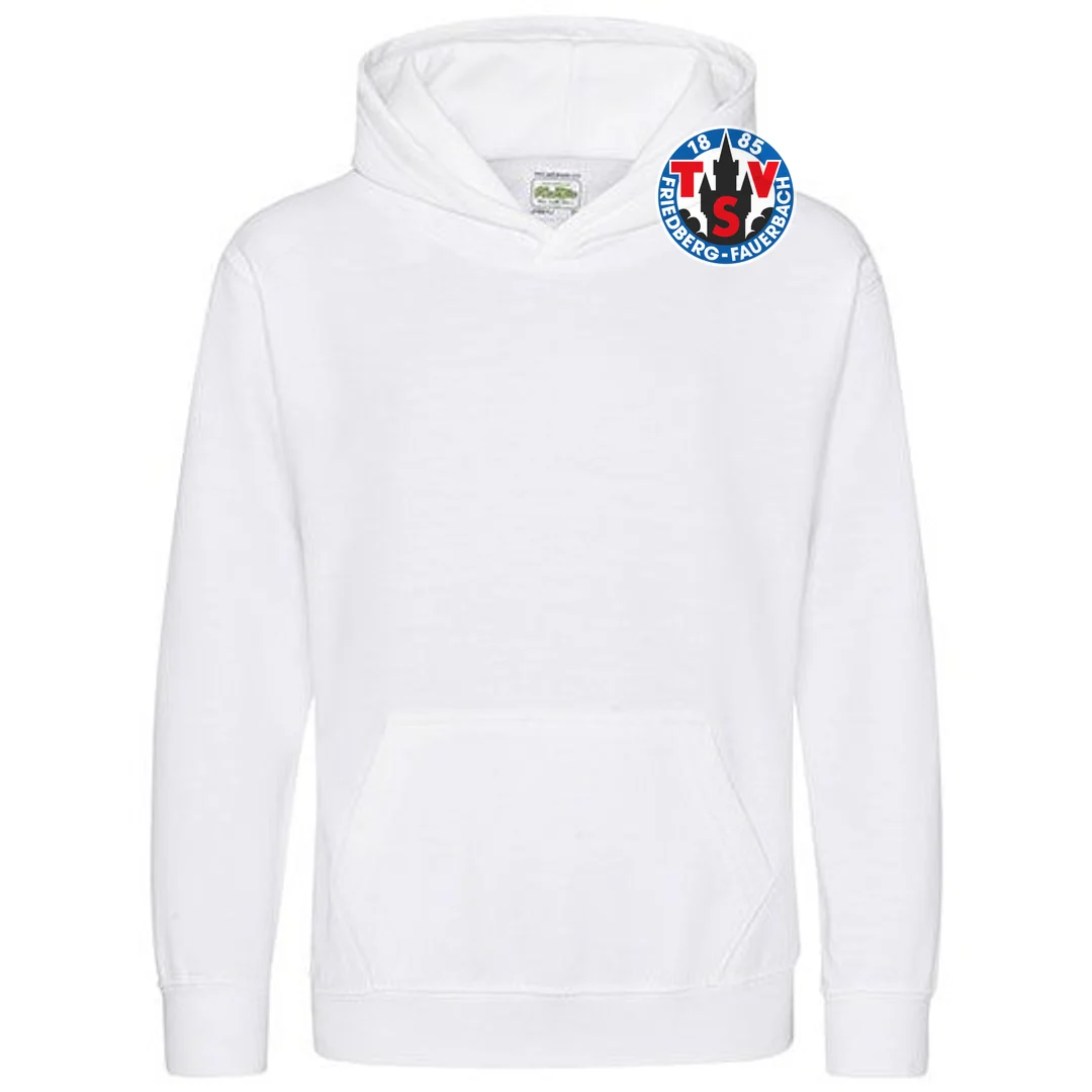 Just Hoods Kids´ Hoodie – Arctic White