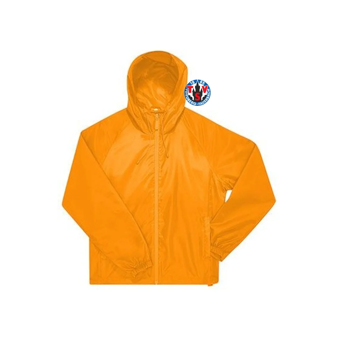 B&C BE INSPIRED #Reset Windbreaker – Meta Orange