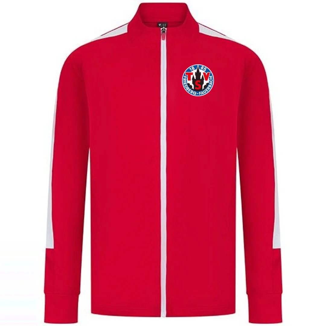 Trainingsjacke in Red / White
