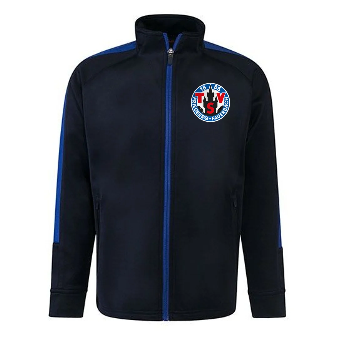 Finden+Hales Kids Knitted Tracksuit Top – Navy / Royal