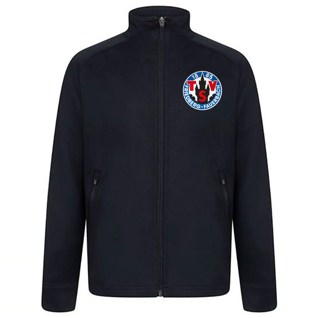 Finden+Hales Kids Knitted Tracksuit Top – Navy